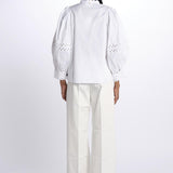 Camicia ROMIE con passamano ROMIE1BLO WHITE antik batik 