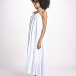 abito con arriccio PAOLABLATU BLANC laraethnics 