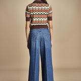 maglia polo 82416 THE SS OFF THE TOP 1786 mother 