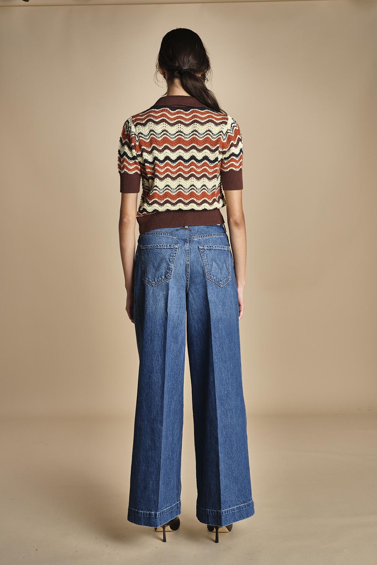 maglia polo 82416 THE SS OFF THE TOP 1786 mother 