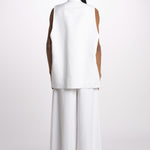 1331 gilet lino enzimato 1331 WHITE dusan 