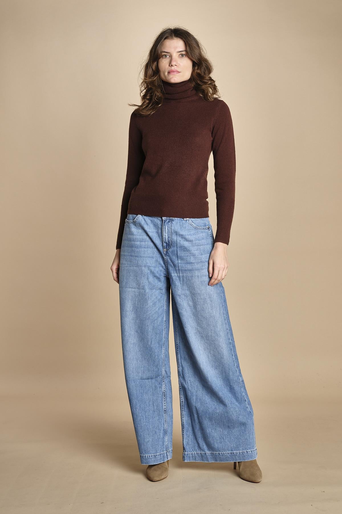 denim over MUSC LIGHT USED BLUE ba&sh 