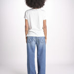 t-shirt manica corta con cuore nero JWTS02858 JUDO 103 zadig & voltaire 