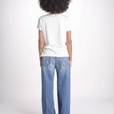 t-shirt manica corta con cuore nero JWTS02858 JUDO 103 zadig & voltaire 