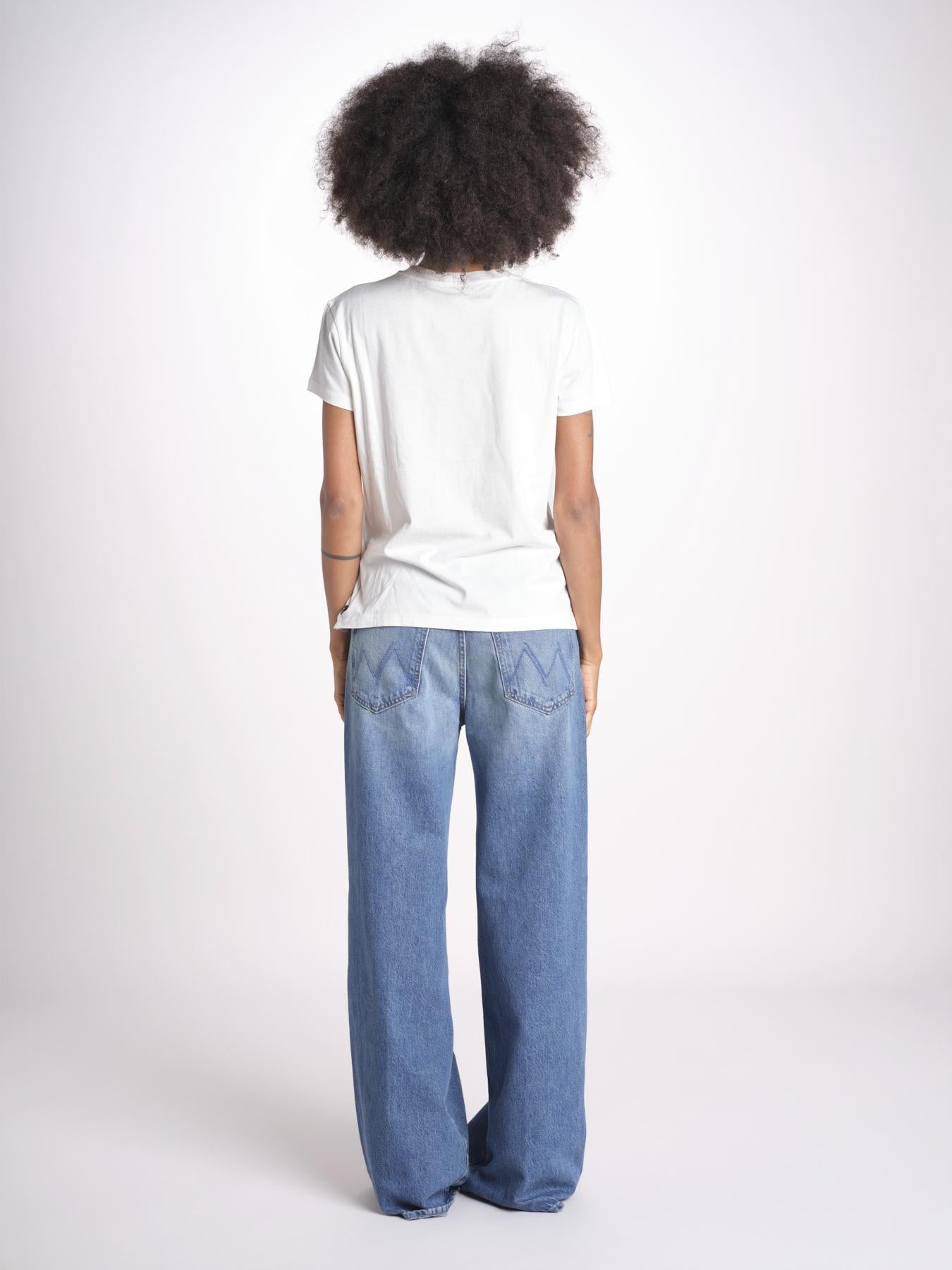 t-shirt manica corta con cuore nero JWTS02858 JUDO 103 zadig & voltaire 