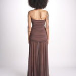 ADELE abito voille balze 9129 DRK retrofete 