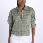 Camicia COQUILLAGES KIPRO 520Y terre rouge 