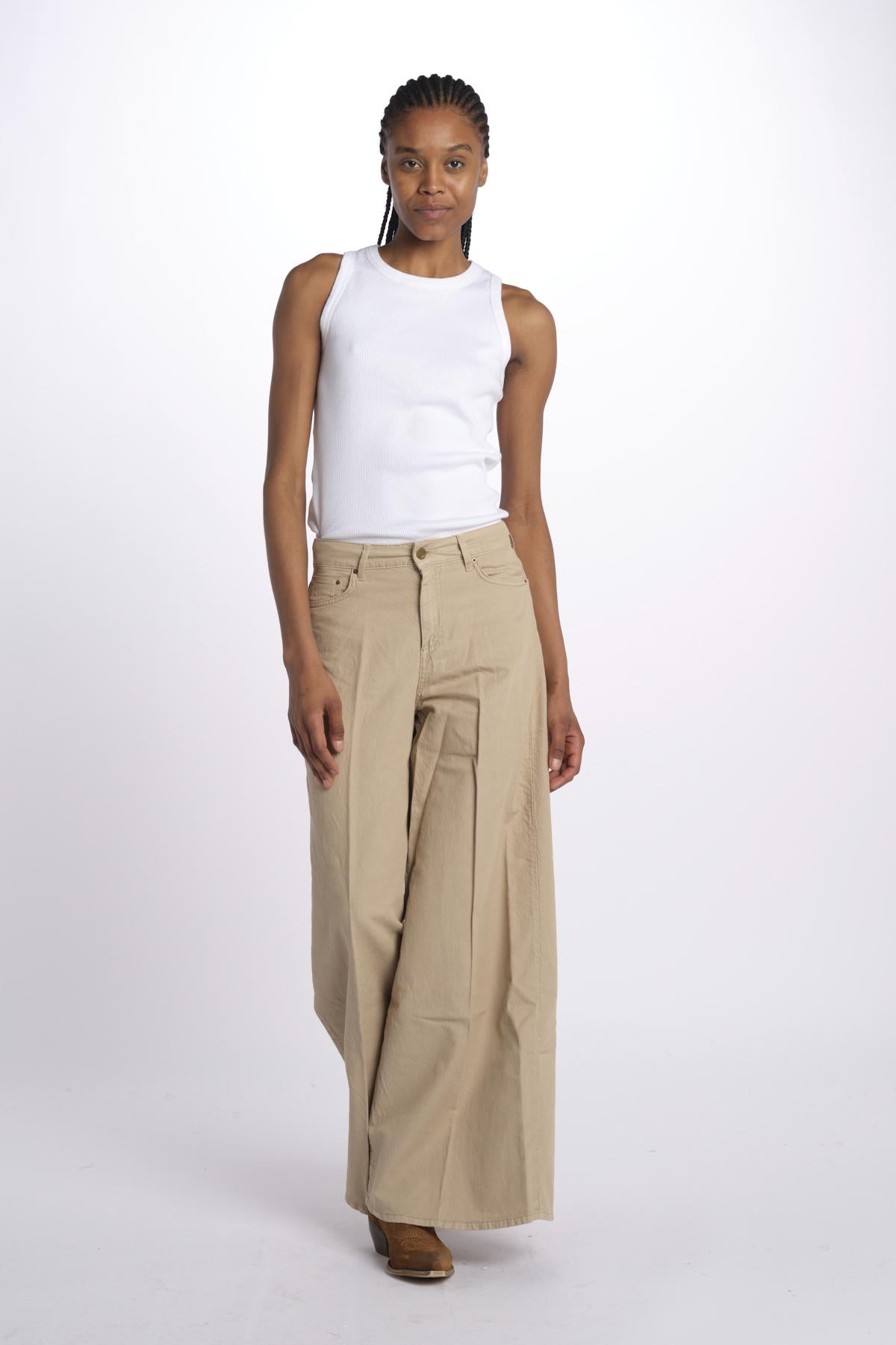 Pantalone SERENA misto lino 4 tasche SERENA TMLS06 084 ps don't forget me 