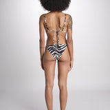 costume triangolo con fiocchetto JOLLY S2622832 CLASSIC ZEBRA love stories 