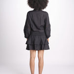 camicia con nodo MARIABL NOIR laraethnics 
