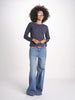 t-shirt girocollo manica lunga
