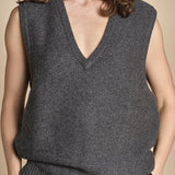 gilet over links MIL55 25024 GRIGIO SCURO milaura 