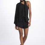 Shorts con coulisse 40810-412 NERO federica tosi 