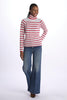 Small striped turtleneck