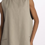 1331 gilet lino enzimato 1331 TORTORA dusan 