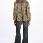 CAPUCINE blusa punto smoke CAPUCINE ECRU ba&sh 