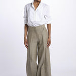 Pantalone ORIANA cropped nervature ORIANA540503 26 quelledue 