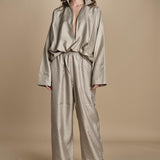 CARRACCI top in seta con zip CARRACCI STONE sofie d'hoore 