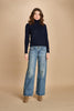 denim baggy vita bassa