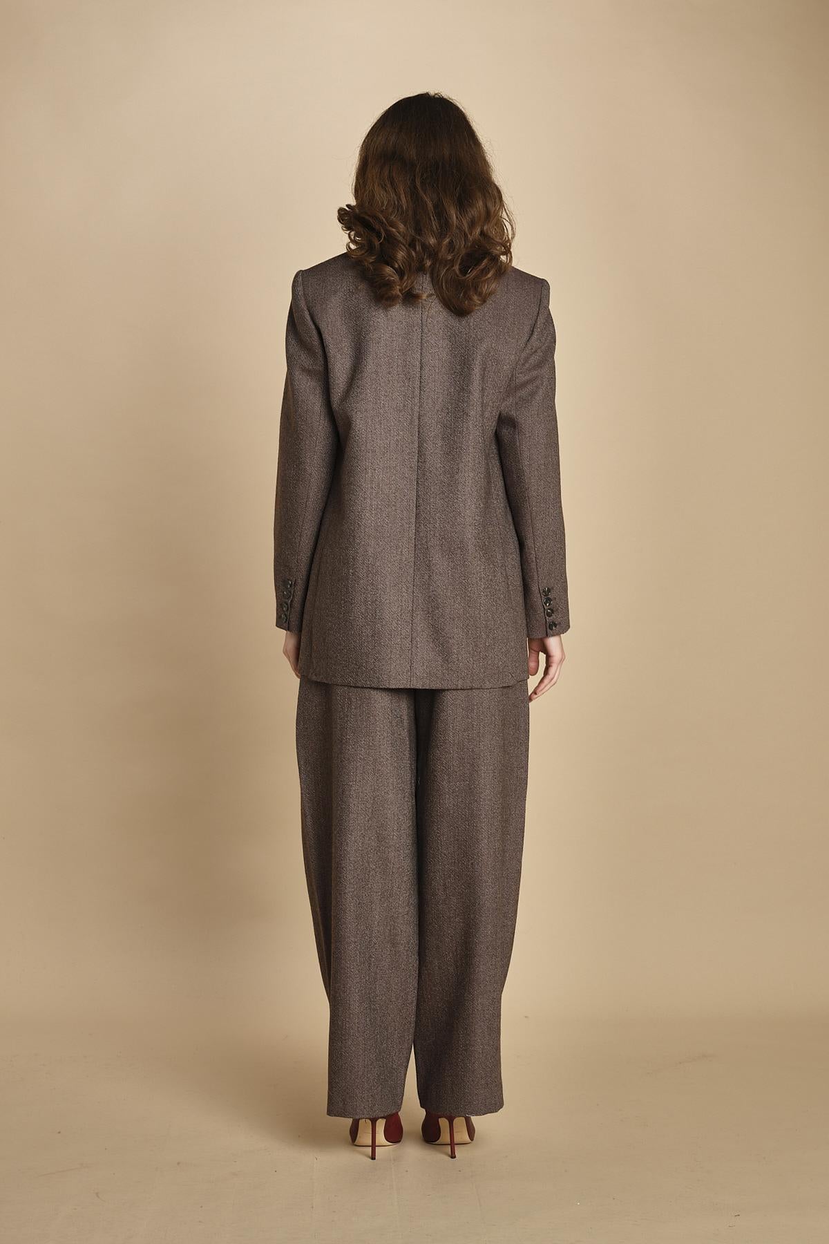 blazer over due bottoni occhio di pernice. VES0049 MAR1025 soeur 