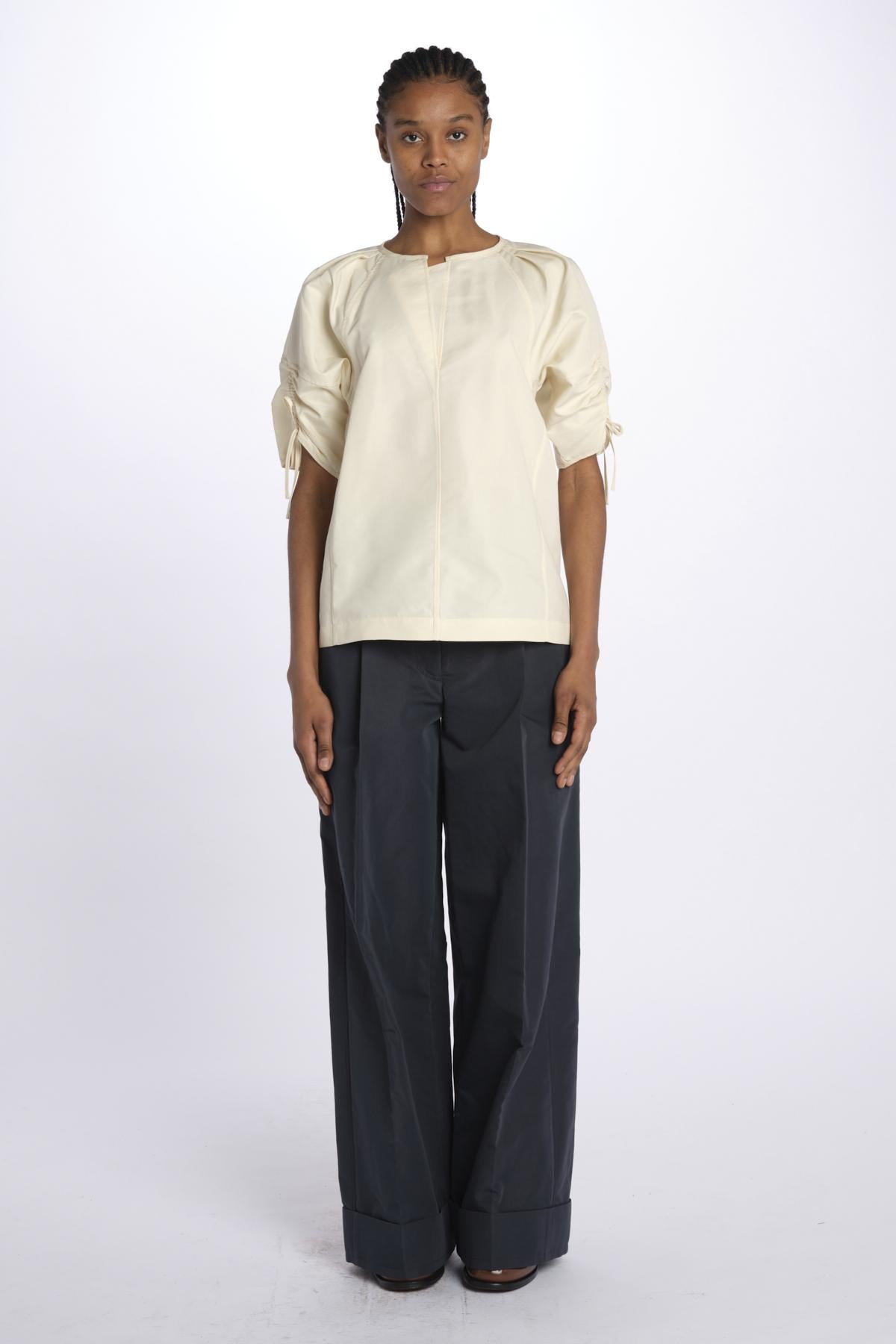 Camicia SHIRRED manica sbuffo 21640LCO GARDENIA phillip lim 