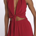Top con nodo 41352-412 LAMPONE federica tosi 