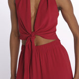Top con nodo 41352-412 LAMPONE federica tosi 