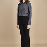 pantalone in gabardine stretch TARIFA JP001617 BLACK 0010 joseph 