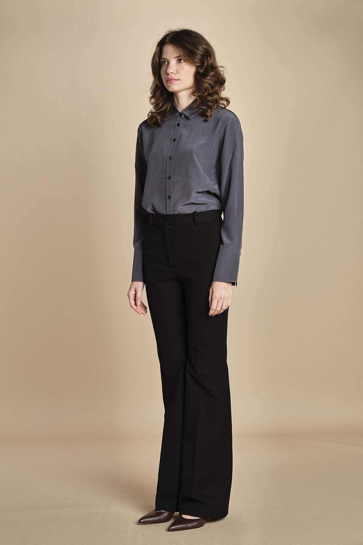 pantalone in gabardine stretch TARIFA JP001617 BLACK 0010 joseph 