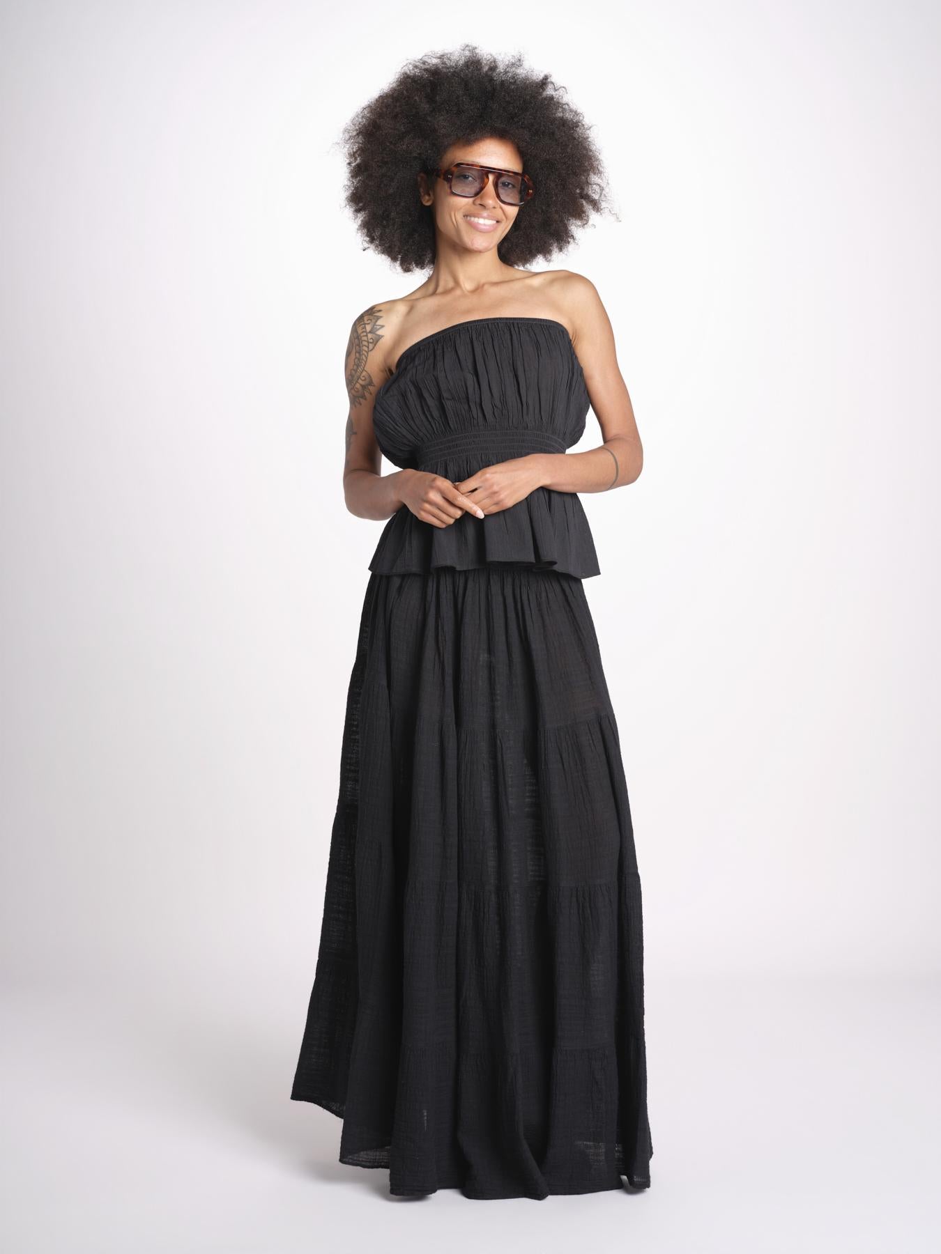 gonna con elastico GABI BLACK christianzen 