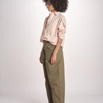pantalone baloon con pinces PAN0623DALEY KAKI KAK0126S soeur 