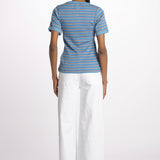 T-shirt costine righine MAGIC DOMES NAVY howlin' 