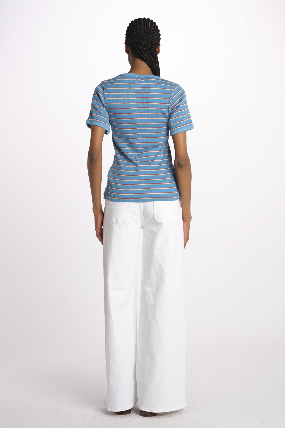 T-shirt costine righine MAGIC DOMES NAVY howlin' 