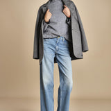denim loose diritto THE SPINNER ZIP SNEAK 10798 1351_A mother 
