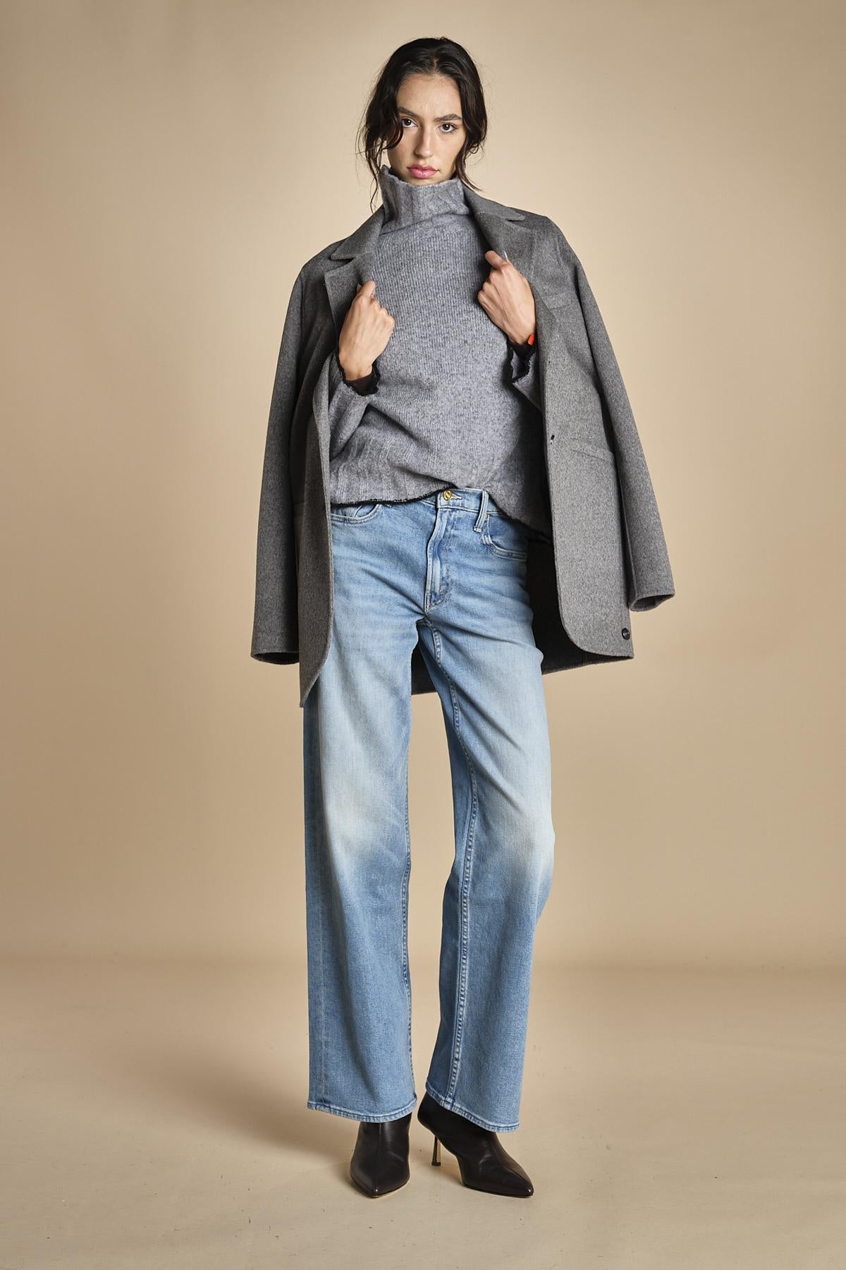 denim loose diritto THE SPINNER ZIP SNEAK 10798 1351_A mother 