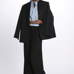 Pantalone lungo BAIOCCO 2515131131600 003NERO weekend maxmara 