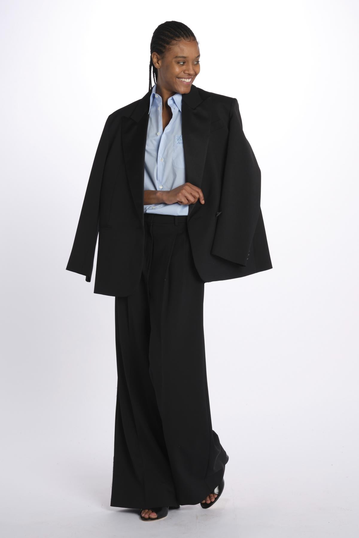 Pantalone lungo BAIOCCO 2515131131600 003NERO weekend maxmara 