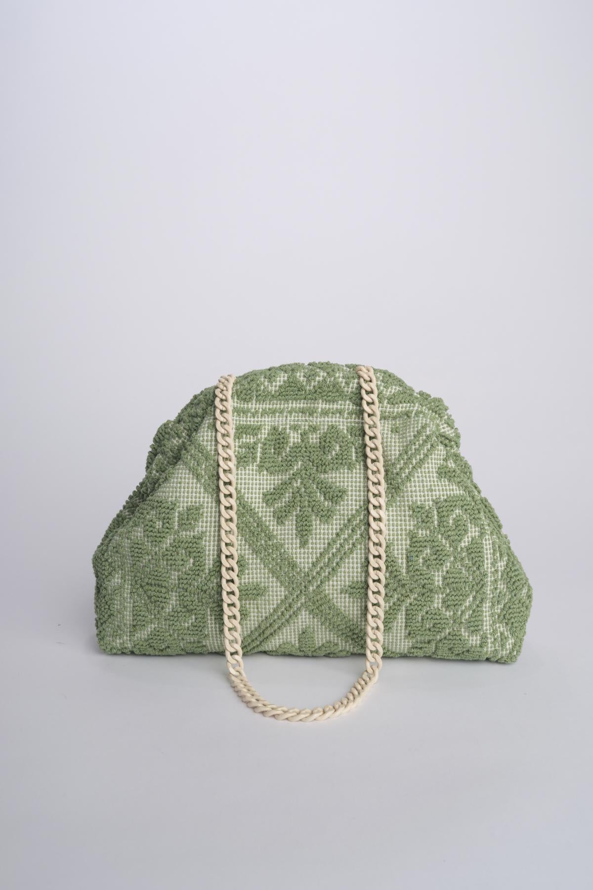 OLBIA MEDIA pochette in spugna PM-25E18 GREEN le daf 