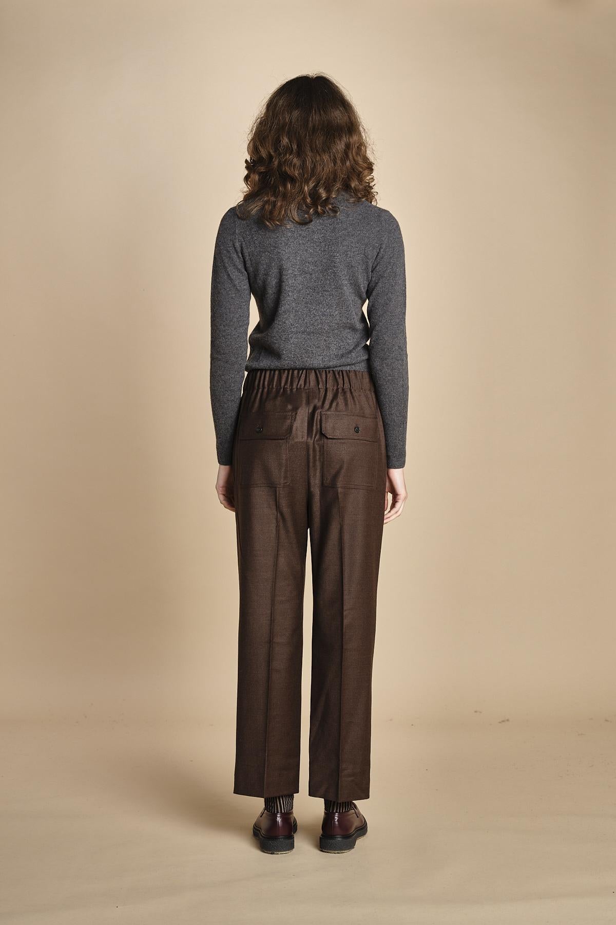 pantalone stretto con elastico HATELEY 2525136022600 026 weekend maxmara 