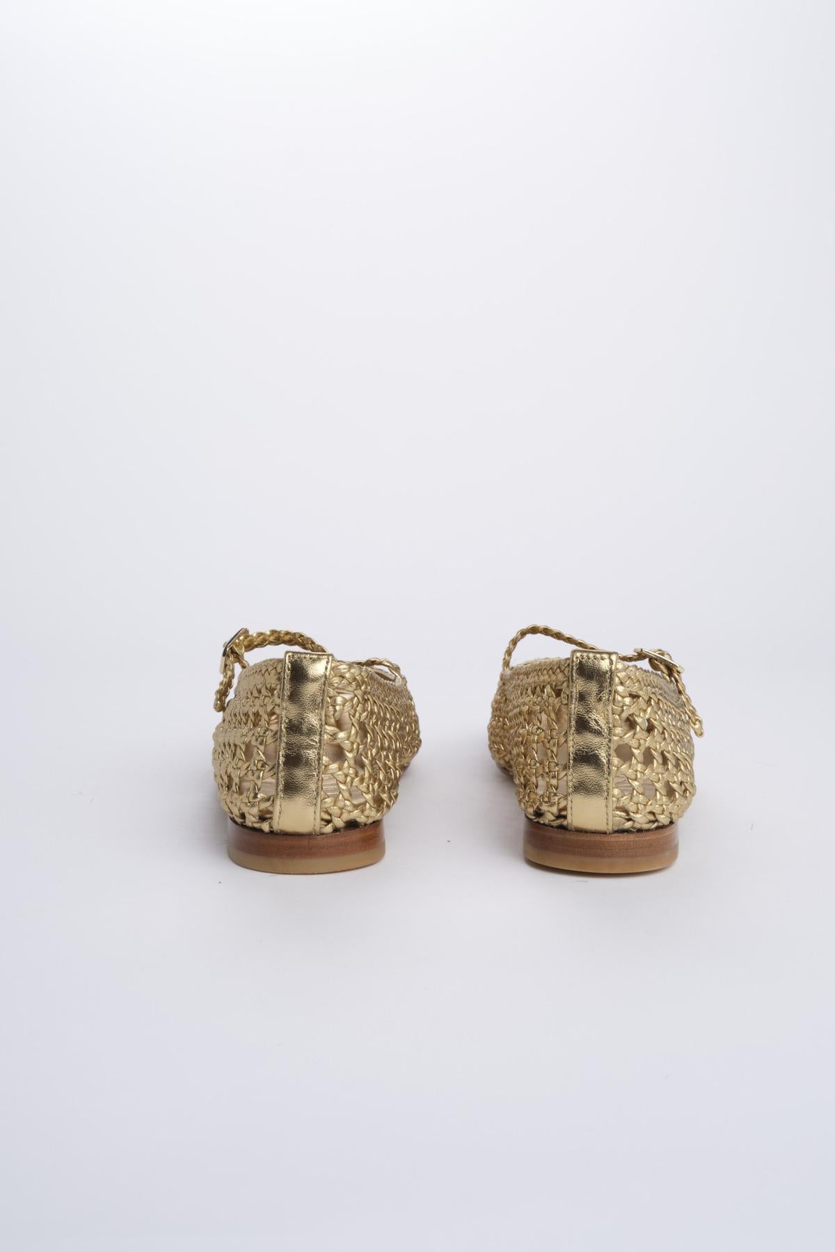 Ballerina traforata PARIS GOLD martinez 
