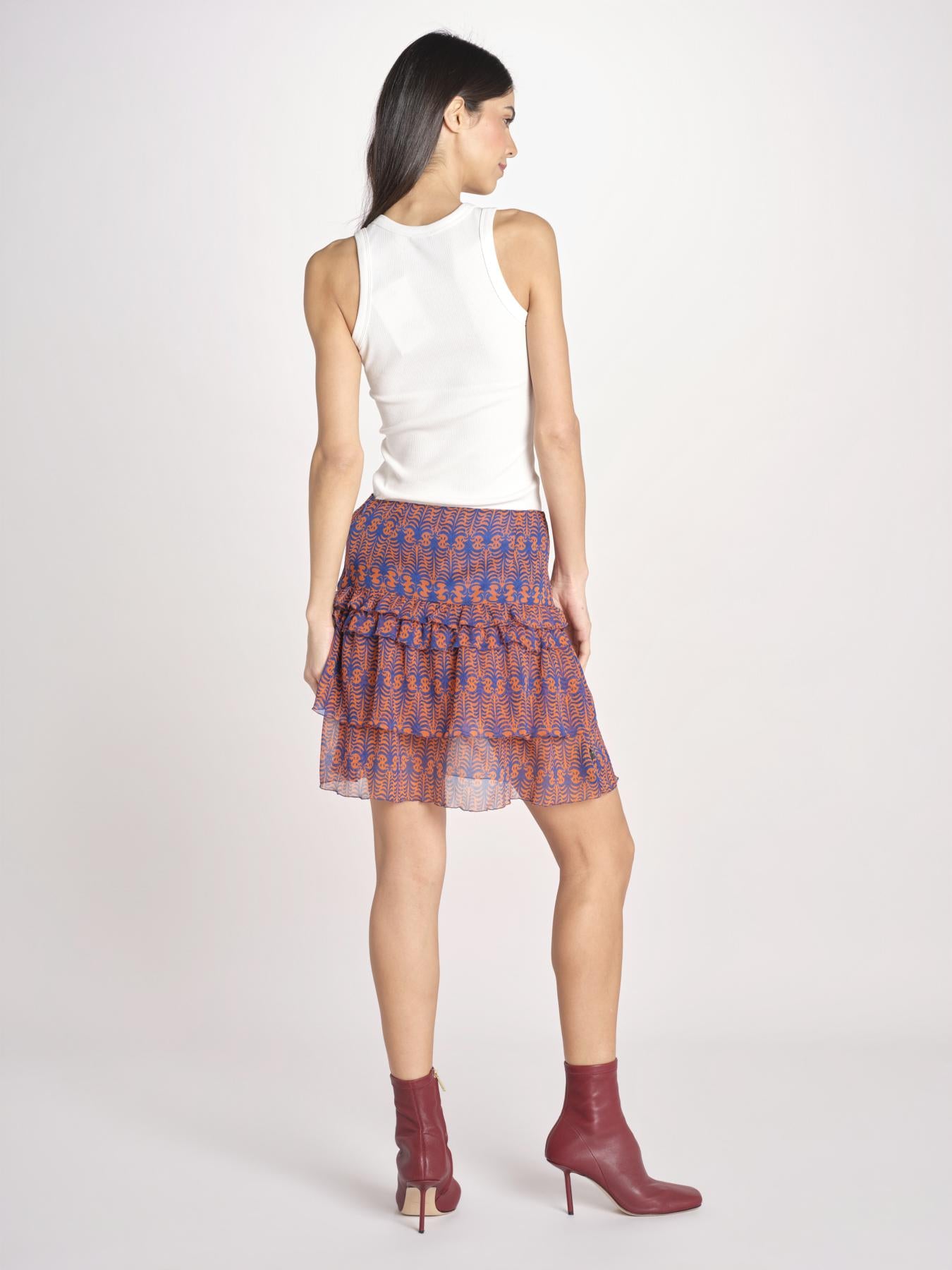 minigonna a balze KGO0310 TE0271 kristina ti 