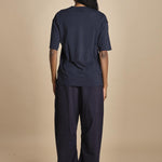 t-shirt con scritta Z800 01098 aspesi 