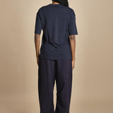 t-shirt con scritta Z800 01098 aspesi 