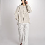 Giacca camicia in denim BARNA LION NATURAL sofie d'hoore 