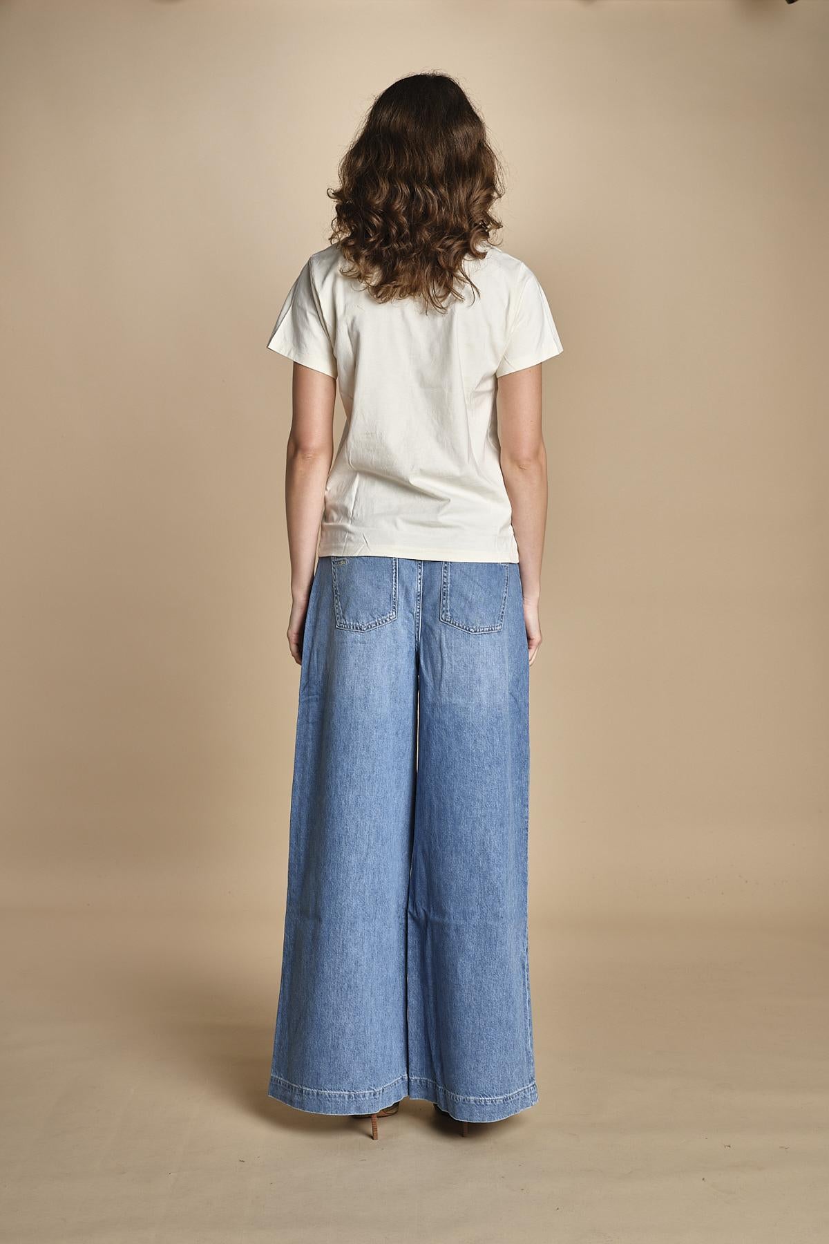 tshirt stay fun REESE ECRU ba&sh 