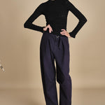 maglia girocollo jaquard RUBY 118 BLACK sea ny 