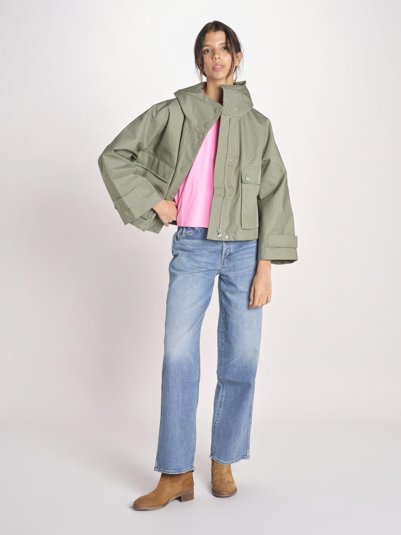 giacca nylon JENNA S P1839_PS26 948 EUCALIPTO bellerose 