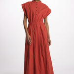 2125 chemisier di cotone 2125 TERRACOTTA dusan 