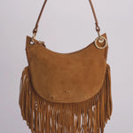 Borse piccola con frange SWING T FRANGE COGNAC ba&sh 