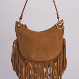 Borse piccola con frange SWING T FRANGE COGNAC ba&sh 